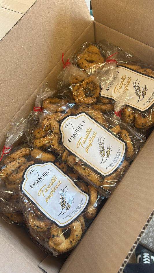 Taralli artigianali Pugliesi da 350g Emanuel 2
