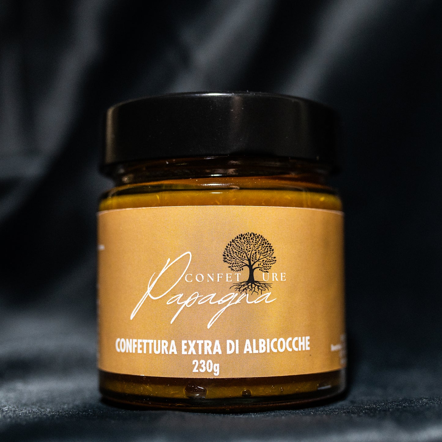 Confettura Extra di Albicocche pugliesi 230g Papagna